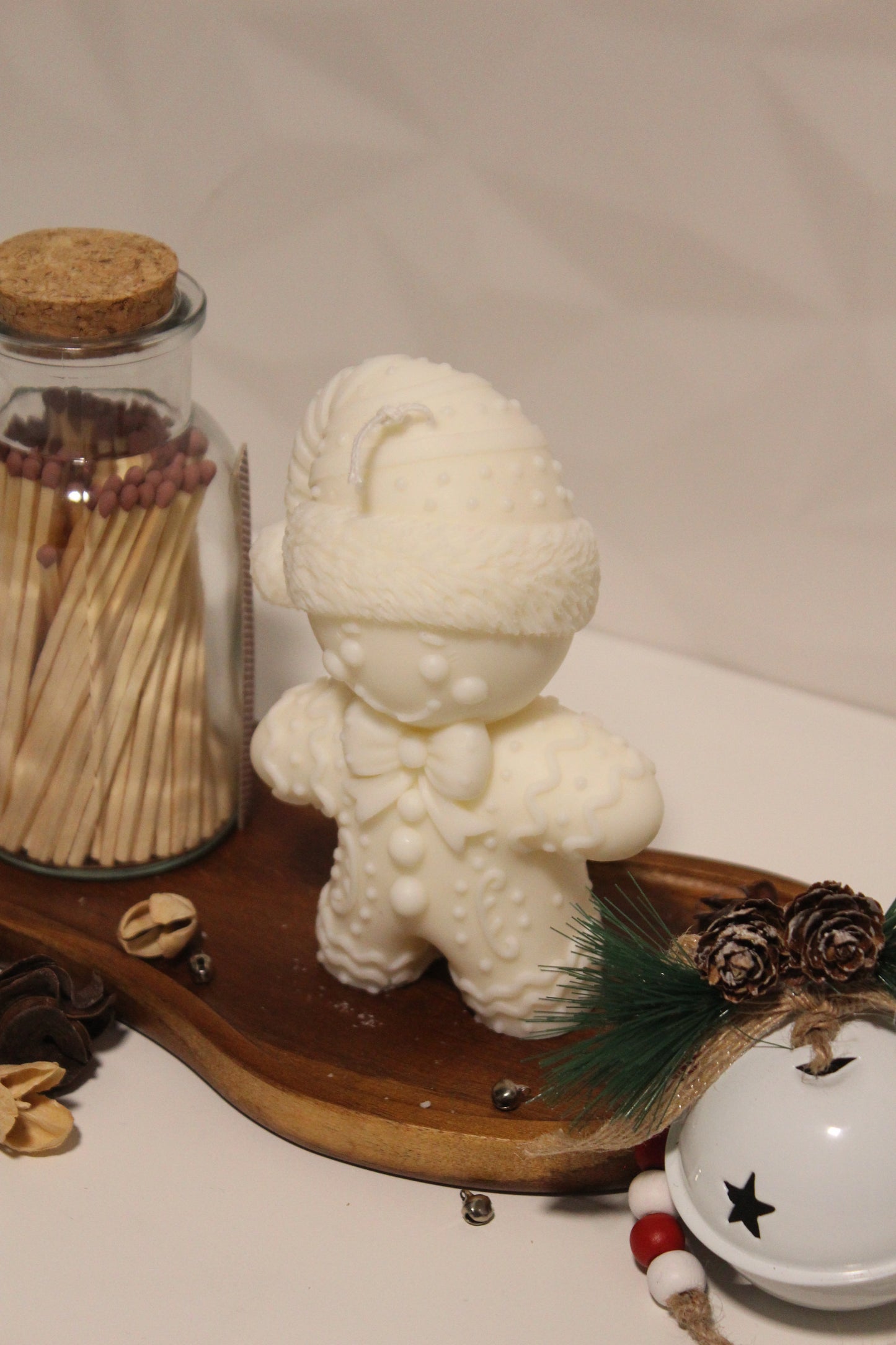 VELA DECORATIVA GINGERBREAD